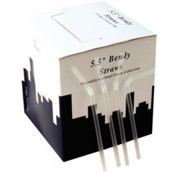 Plastico DF153 Einweg-Trinkhalme (1000 Stück)