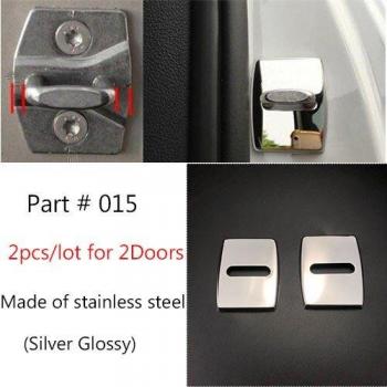 4Pcs Anti-Rust Door Lock Catch Cover for MINI COOPER S