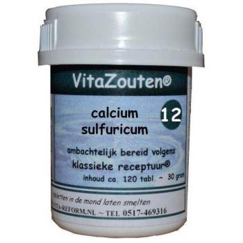 Vita Reform Celzout Nr. 12 Calcium Sulfuricum 120 tabletten