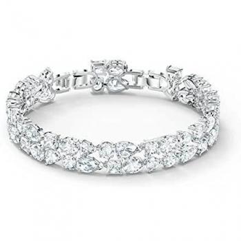 Swarovski Braccialetto Acciaio Inossidabile 17 cm Tennis Deluxe