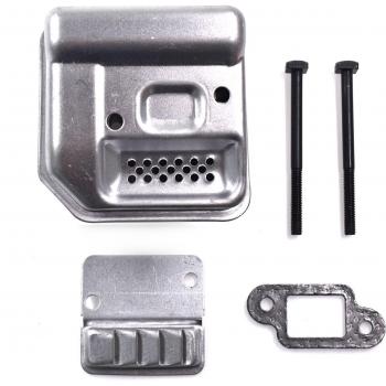 STIHL 017 018 MS170 MS180 Chainsaw Exhaust Muffler Assembly with Gasket and Bolts