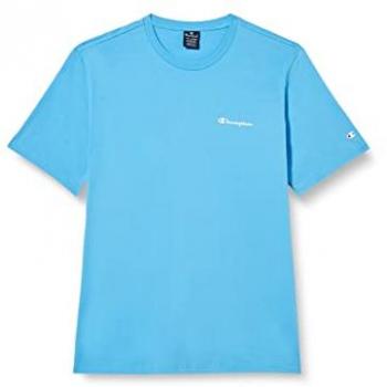 T-shirt Champion Uomo Logo Piccolo Blu S
