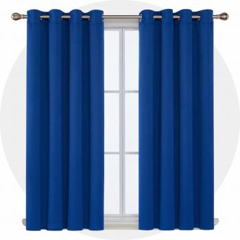 Deconovo Thermal Insulated Blackout Curtains for Kitchen