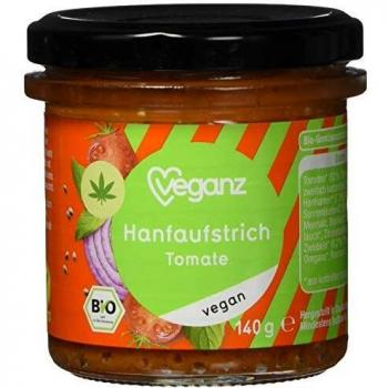 Veganz Bio Hanfaufstrich „Tomate“ 140 g