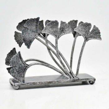 Ginkgo Leaf Paper Towel Stand