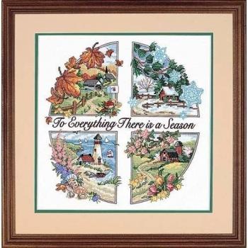 DIMENSIONS Four Seasons Stitching Kit