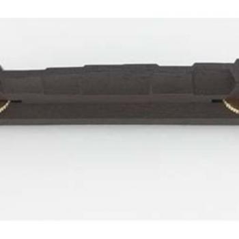 Allparts Gold‑Ebony Bridge & Base Set 6087