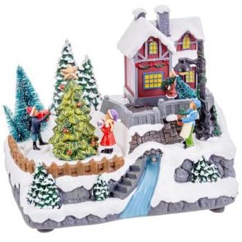Barnens Lysande Julträdgård 20,5 cm