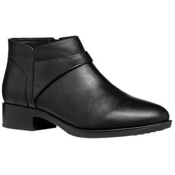 Botina Geox D Felicity de Piel Negra C9999