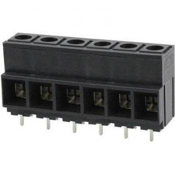 Degson Bornier à vis DG135T-10.16-03P-13-00AH 13 mm² Nombre de pôles 3 Vert 1 pc