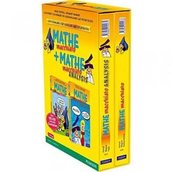 Mathe macchiato Schuber: Cartoon-Mathematikkurs für Schüler und Studenten (Pearson Studium