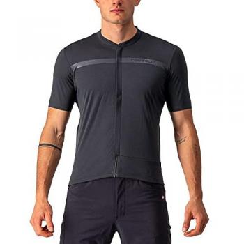 Maglia Castelli Unlimited Allroad Maniche Corte Grigio Scuro XL