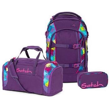 Schulpaket „Satch Pack Sunny Beats“ – 3 Rucksäcke