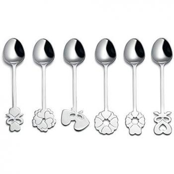 Set 6 Cucchiaini Guzzini in Acciaio Inossidabile