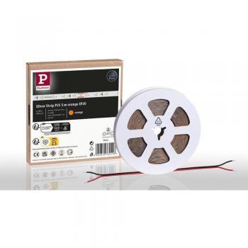 Bandeau LED Paulmann Strip Argent 76011 24 V 5000 mm Orange