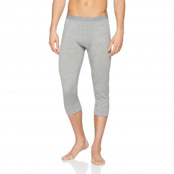 Odlo Pantalón Pirata 3/4 Suw Bottom Natural, Hombre, Gris