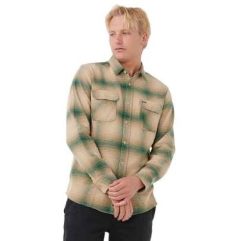 Count Flannel Camicia a Maniche Lunghe Khaki Rock 2XL