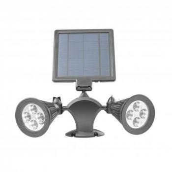 Projecteur Solaire Double LED 2x200 Lumens Wi-Light