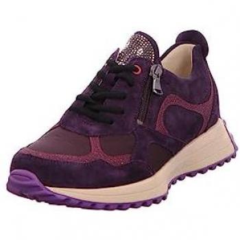 Waldläufer Schnürschuh Lila