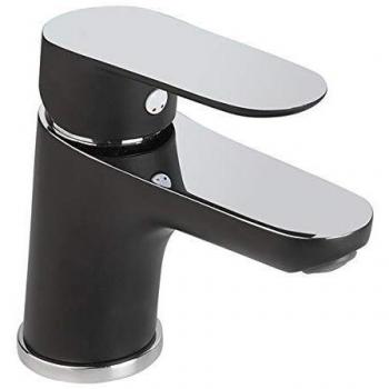 Mitigeur de lavabo Kevon EUROSANIT chromé/noir