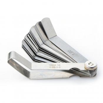 Calibrador de Espesor Curvado 0,05 a 1mm
