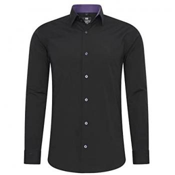 Katoenen Zakelijk Overhem Slim Fit Plus