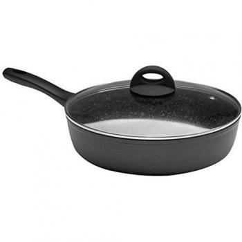 Sartén Antiadherente Ibili 28 cm con Tapa de Cristal