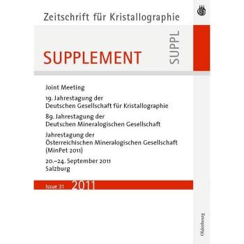 Vitalsource Technologies, Inc. 19. Jahrestagung der Deutschen Gesellschaft f?r Kristallographie, September 2011, Salzburg, Austria