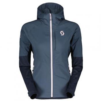 Scott Damen-Hoodie Explorair Alpha synthetische Jacke XL blau