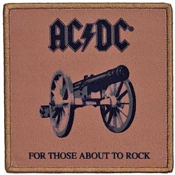 Parche de AC/DC para aquellos que están a punto de rockear, tamaño estándar, plancha applique