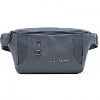 Sac de voyage Piquadro Hakone, sac à bandoulière, poche avant