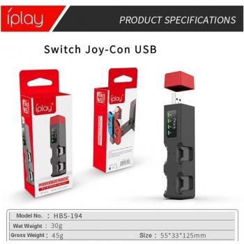 Cargador Base IPLAY 2.0 + Set de Controladores NS