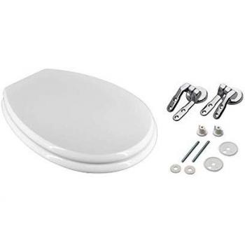 Sedile WC Bianco Lucido Compatibile Piemonte in MDF