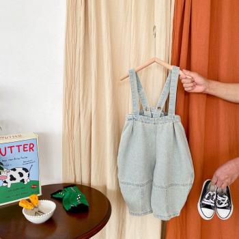 Casual Denim Overalls for Kids