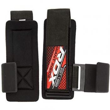 RDX W5 Gym Hook Straps Black Nylon