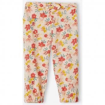 Pantalón Vaporoso para Niña en Rosa con Diseño