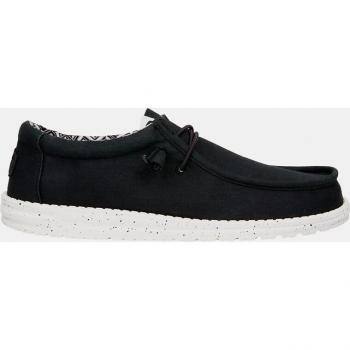 Mocassins Wally Stretch Noir/Blanc