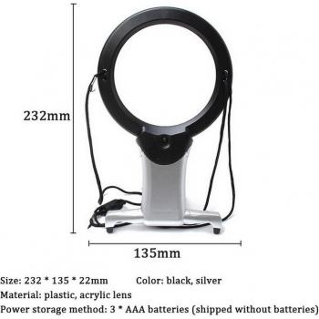 Bijou-Loupe 60x UV+LED – Microscope Portable