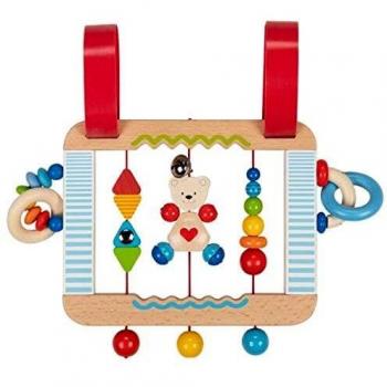 Heimess Bear Little Heart Wooden Activity Board