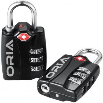 Gepäckschloss Oria TSA – 3‑stelliger Code mit Alert-Display