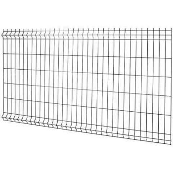 Pannelli Elettrosaldati Verdelook per recinzioni modulari grige da 100x200 cm