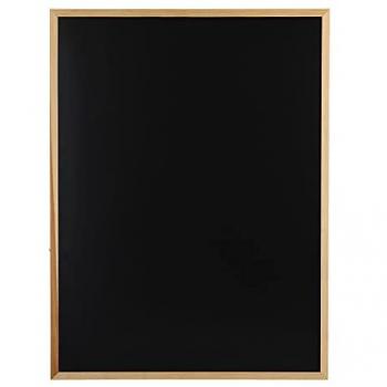 Zeller Wandmontage Kreidetafel 80 x 60 cm schwarz