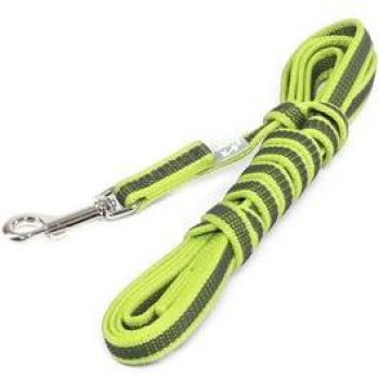 Julius K9 Neon Grey Premium Dog Leash – ½” Width, 1 m Length