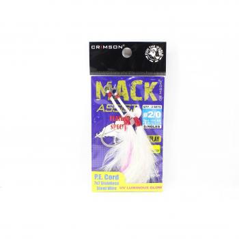 Crimson CMF-02 Size 2/0 Feather Hook Pack