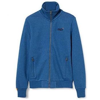 Superdry OL Classic Track Top Suter cárdigan, Rich Blue