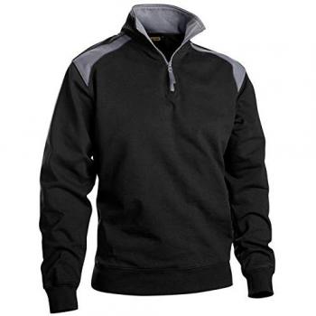 Blaklader Trucker-Kragen Sweatshirt, zweifarbig