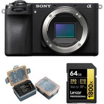 Alpha ILCE6700 + Tarjeta de Memoria Lexar 64GB UHS-II