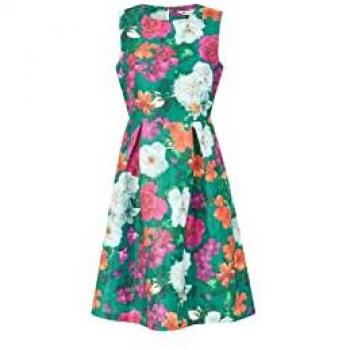Tenue Skater Fleurie Verte Yumi