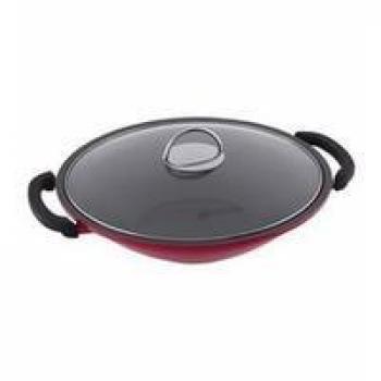 Schulte‑Ufer Wok Gloria 36 cm – Induktions‑geeignetes Kochset aus Aluminiumguss