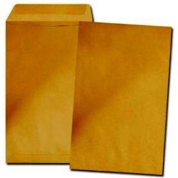 10er Set Versandtaschen C4 o.F. nassklebend 22,9 x 32,4 cm braun Recyclingpapier
